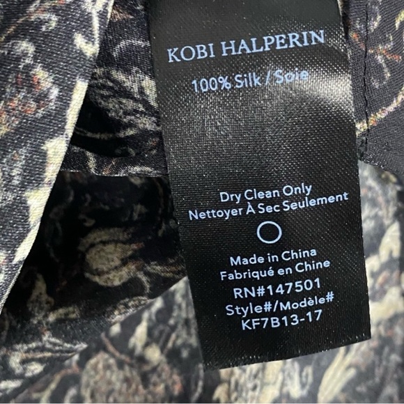 Kobi Halperin Saphira Silk Floral Blouse - Picture 9 of 9